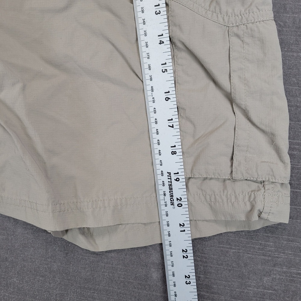 Columbia Men's Cargo Shorts Khaki Size 38 Outdoor Hiking Fishing